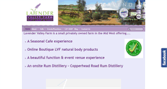 Desktop Screenshot of lavendervalleyfarm.com.au